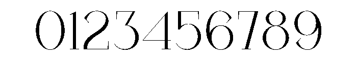 Paras Font OTHER CHARS