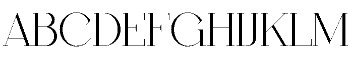 Paras Font UPPERCASE
