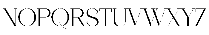 Paras Font UPPERCASE