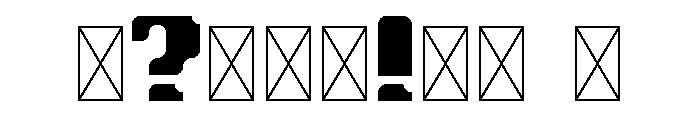 Pareidolia Font OTHER CHARS
