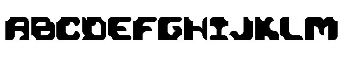 Pareidolia Font UPPERCASE