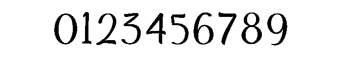 Pariangan Font OTHER CHARS