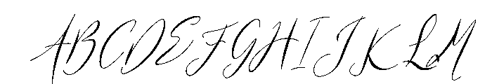 Pariss Hillton Italic Font UPPERCASE