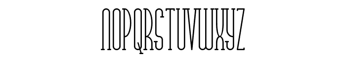 Parkland Serif Font UPPERCASE