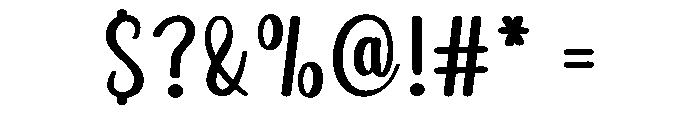 Party Wedding Font OTHER CHARS