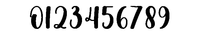 Partying Font OTHER CHARS