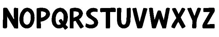 Pasartulis PERSONAL USE ONLY! Font UPPERCASE