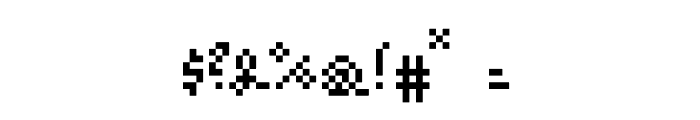 PascalPixel Font OTHER CHARS