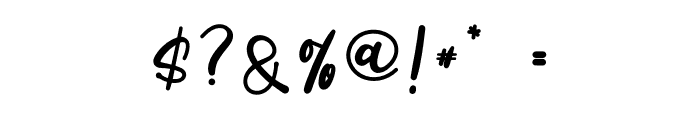 Passionate Font OTHER CHARS