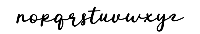 Passionate Font LOWERCASE