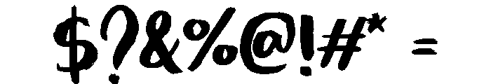 Pasta Pizza Font OTHER CHARS