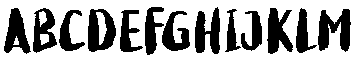 Pasta Pizza Font UPPERCASE
