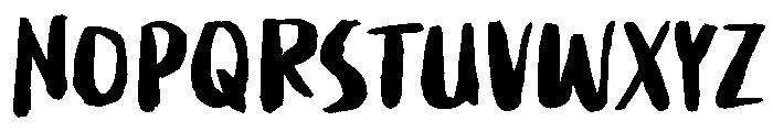 Pasta Pizza Font UPPERCASE