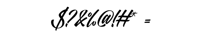 Pastel Trunk Font OTHER CHARS