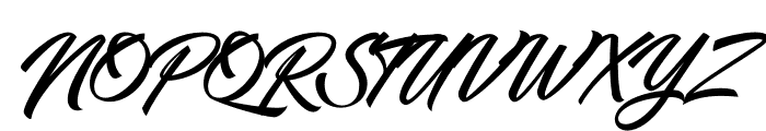 Pastel Trunk Font UPPERCASE