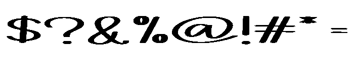 Pastel2 Font OTHER CHARS