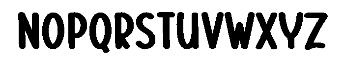 Pastel2 Font LOWERCASE