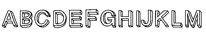 PastelBlock Font UPPERCASE
