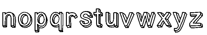 PastelBlock Font LOWERCASE