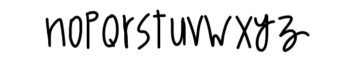PastelSwooshin Font LOWERCASE