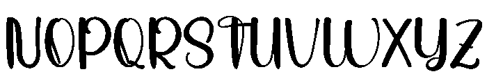 Pastela Font UPPERCASE