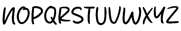 Pastry Cream Font UPPERCASE