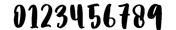 Pastry Font OTHER CHARS