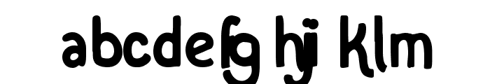 Patahola Font LOWERCASE