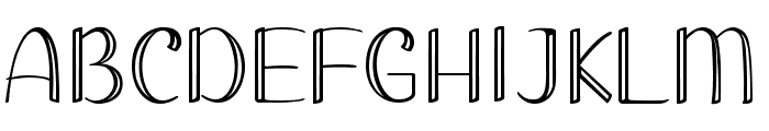 Pathuk Regular Font UPPERCASE