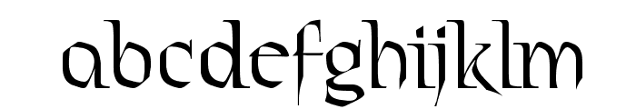Patrick Regular Font LOWERCASE