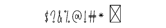 Patrick Time1 Font OTHER CHARS