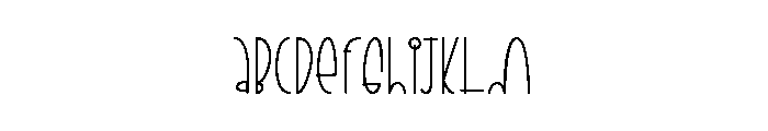 Patrick Time Font UPPERCASE