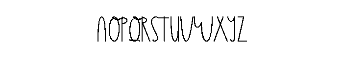 Patrick Time Font UPPERCASE