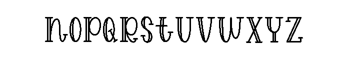 Patrick3 Font UPPERCASE