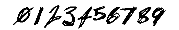 PatrickScratch Font OTHER CHARS