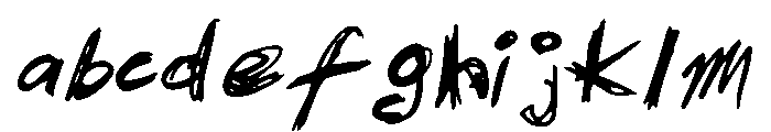 PatrickScratch FONT