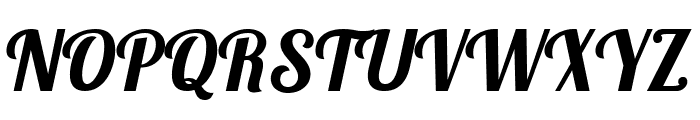 Pattaya Regular Font UPPERCASE