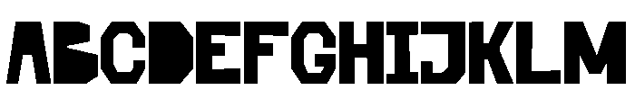 Patterst Regular Font UPPERCASE