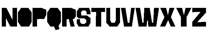 Patterst Regular Font UPPERCASE