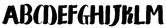 Patto Regular Font UPPERCASE