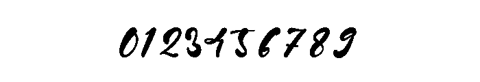 Paula Hazel Font OTHER CHARS