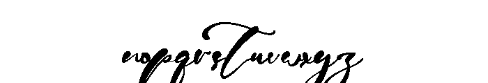 Paula Hazel Font LOWERCASE