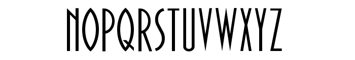 Paulistana Deco Normal Font LOWERCASE