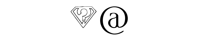 Pauls SUPER Font Font OTHER CHARS