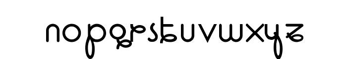 Pavadee Font LOWERCASE
