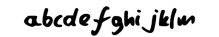 Pavfont Font LOWERCASE