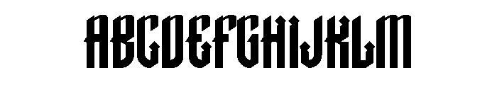 Payaman Font UPPERCASE