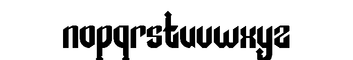 Payaman Font LOWERCASE