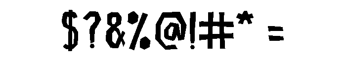 Pazerat Font OTHER CHARS