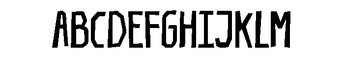 Pazerat Font UPPERCASE
